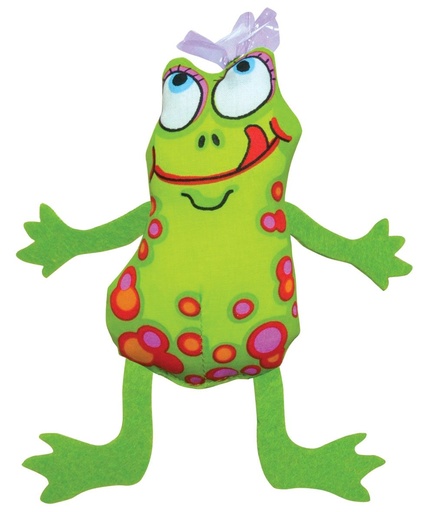 [11057] Jouet Mad Cap Frog & Fly - Petstages