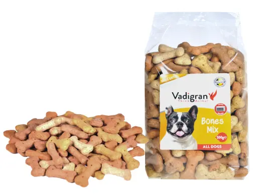 [11100] Biscuits Bones Mix (500 g) - Vadigran