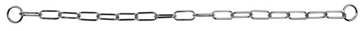 [11161_20007] Collier étrangleur chromé (Taille 7) - Trixie
