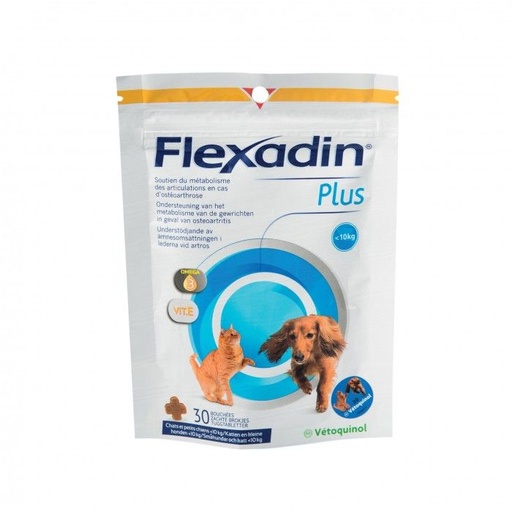 [11163_25554] Flexadin Plus Mini - Vetoquinol (Sachet de : 30 bouchées)