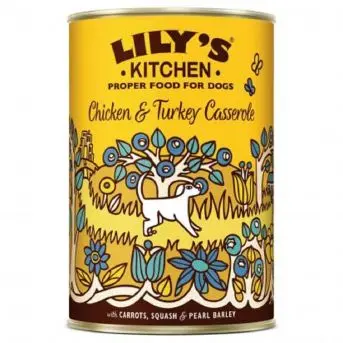[11253] Cocotte au Poulet et à la Dinde en barquette 150 g - Lily's Kitchen