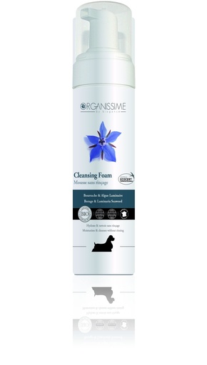 [11384] Organissime - Mousse sans rinçage EcoSoin Bio (200 ml)