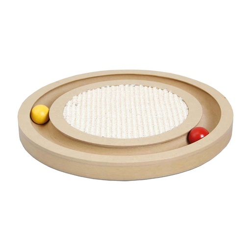 [11389] Plateau en bois à gratter "Infinity" - Flamingo