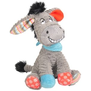 [11400] Peluche pour chien "Molly" Âne - Flamingo