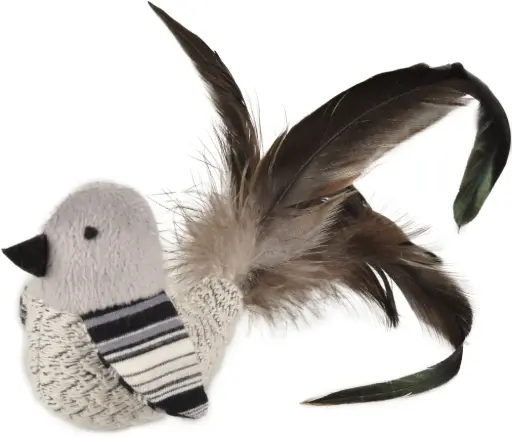 [11425] Peluche pour chat oiseau "Pirin" - Flamingo