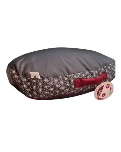 [11689_20795] Coussin "Asanoha" anthracite (S) - Bobby
