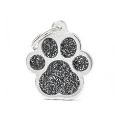 [11906] Médaille "Shine" patte noire (L) - MyFamily