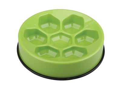 [11994_21747] Gamelle anti-glouton "Cavity" (Vert) - M-Pets