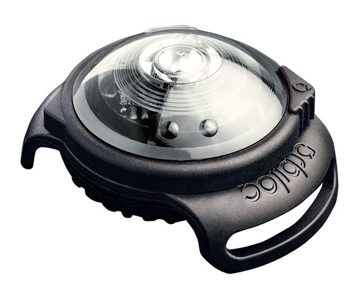 [12087_21866] Lampe de sécurité LED pour collier "Dog Dual" (Blanc) - Orbiloc