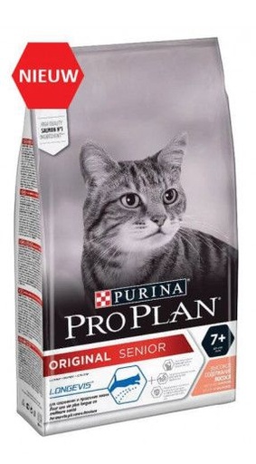 [12109_21925] Pro Plan Cat Original Senior Longevis au Saumon (3 kg) - Purina