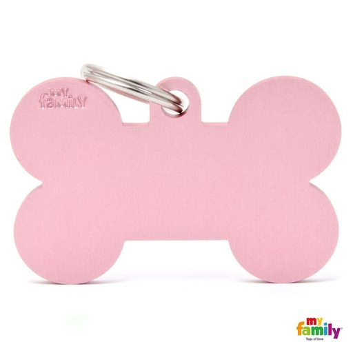 [12119] Médaille Os rose Basic (XL) - MyFamily