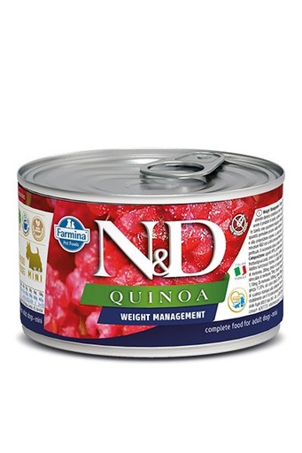 [12240] Chien adulte mini boîte quinoa weight management - Farmina