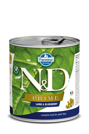 [12269] Chien adulte boîte prime agneau & myrtille (285 g) - Farmina