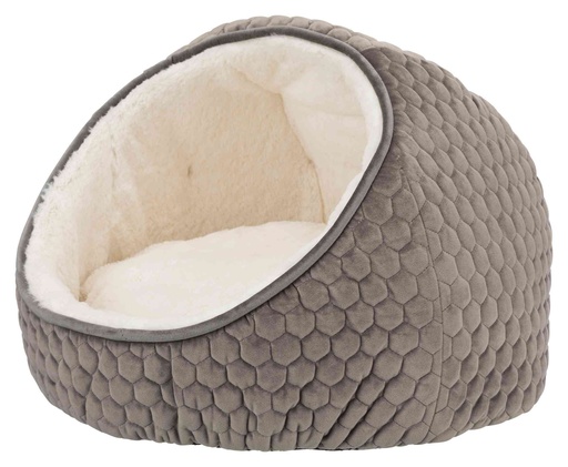 [12303_26484] Abri douillet "Livia" taupe/crème (Taille 2) - Trixie