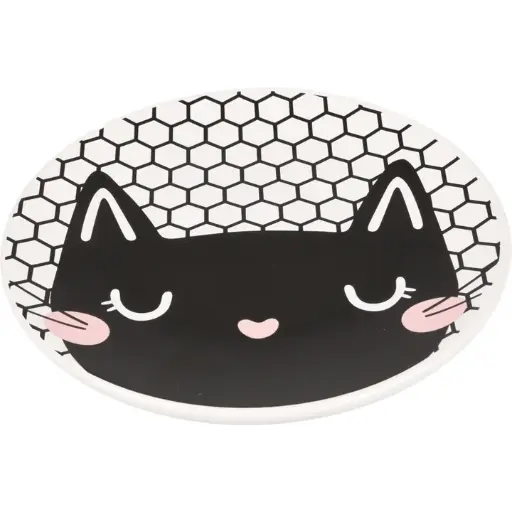 [12429] Assiette pour chat "Guus Mosaïque" - Flamingo