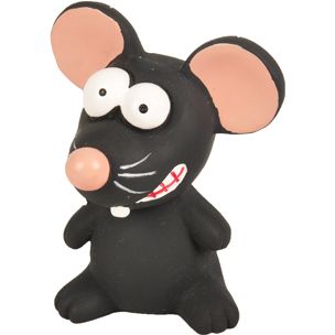[12453] Jouet chien "Souris" en latex - Flamingo