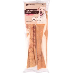 [12465] Snacks Nature rouleau de porc (24 cm) - Flamingo