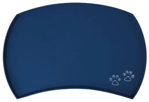 [12683] Set de table en silicone - bleu 48 x 27 cm - Trixie