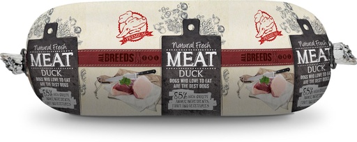 [12711_22750] Saucisse pour chien au canard (600 g) - Natural Fresh Meat