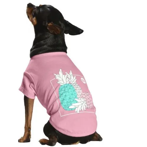 [12728_22800] Tee-shirt "Juicy" rose (S) - Bobby