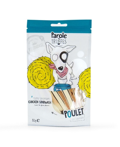 [12781] Friandises Chicken Sandwich (80 g) - Parole de Truffes