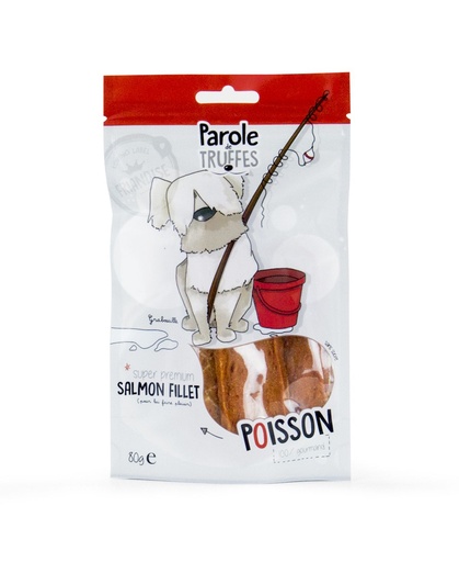 [12782] Friandises Salmon Fillet (80 g) - Parole de Truffes
