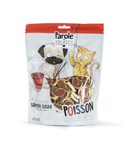 [12785_22881] Friandises Salmon Sushi (400 g) - Parole de Truffes