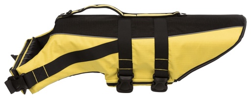 [12894_23364] Gilet de flottaison jaune pour chien (L) - Trixie