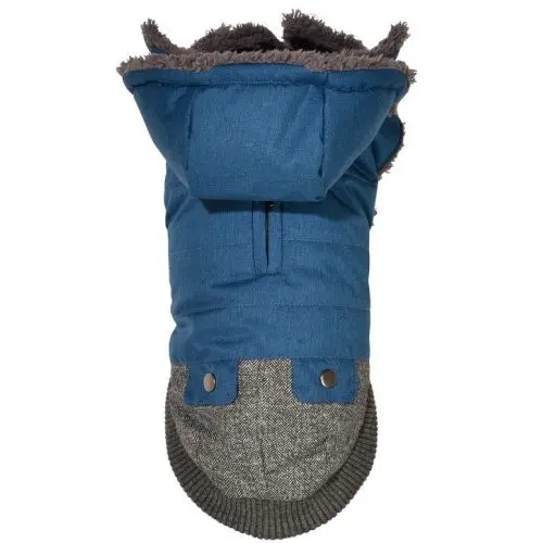 [12934_23429] Manteau "Lucky" bleu - Bobby (Taille XXXS : 44L)