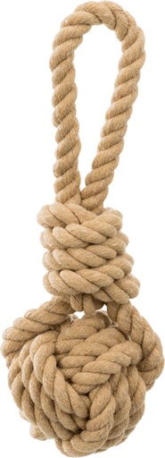 [12955_23481] Corde de jeu avec balle tressée "Be Nordic" (20 cm) - Trixie