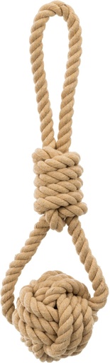 [12955_23482] Corde de jeu avec balle tressée "Be Nordic" (30 cm) - Trixie