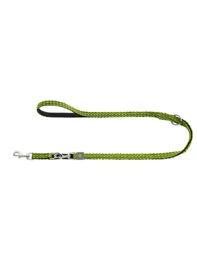 [12988_23801] Laisse réglable "Hilo" - Citron vert (200 x 2.5 cm) - Hunter