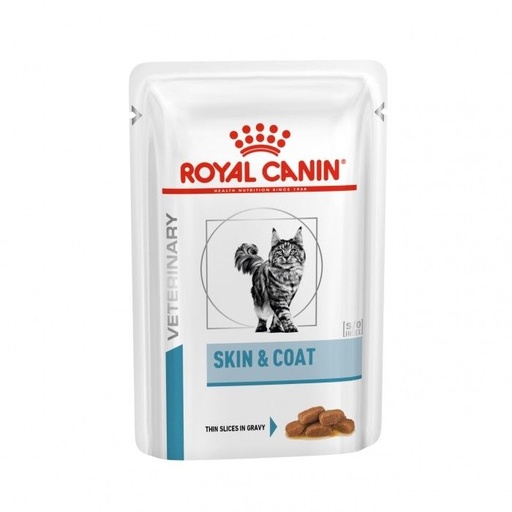 [12993] Cat Skin & Coat (12 sachets 85 g) - Royal Canin Veterinary