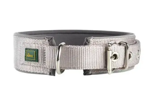 [13065_23617] Collier "Neopren Reflect" gris (Taille 60) - Hunter
