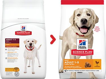[13099_24157] Canine Adult "Light" Large Breed Poulet (18 kg) - Hill's Science Plan