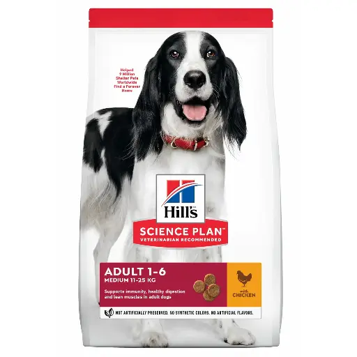 [13121_23898] Canine Adult Medium Poulet (2.5 kg) - Hill's Science Plan