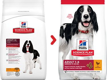 [13121_26593] Canine Adult Medium Poulet (12 kg) - Hill's Science Plan