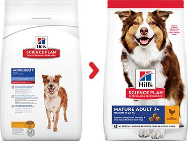 [13128_23911] Canine "Mature Adult 7+" Medium Poulet (12 kg) - Hill's Science Plan
