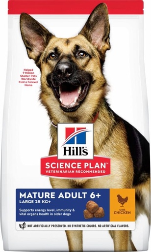 [13129_26222] Canine Mature Adult 6+ Large Breed Poulet (18 kg) - Hill's Science Plan