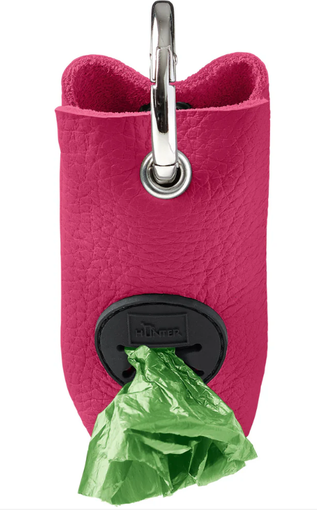 [13428_24309] Distributeur de sacs ramasse crottes "Yuna" (Rose) - Hunter