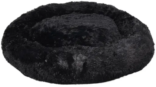 [13464-001] Coussin "Krems" noir (Taille 3) - Flamingo