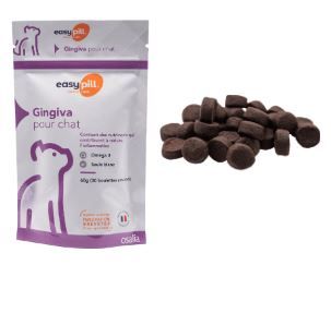 [13662] Easypill "Gingiva" Chat (30 boulettes) - Osalia