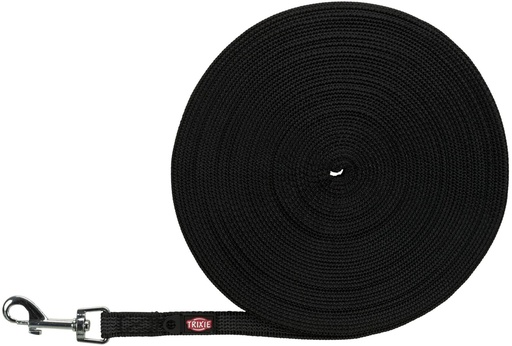 [13664_26740] Longe à pister - Noir (15 m) - Trixie