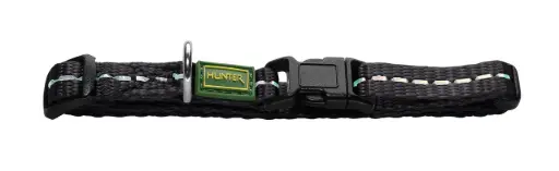 [13733-012] Collier "Tripoli Vario Basic" - Noir (XXS-XS) - Hunter