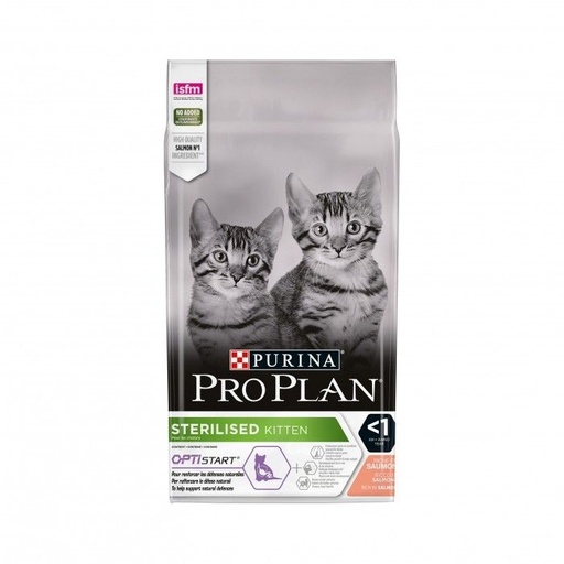 [13748_24894] Pro Plan Sterilised Kitten Optistart au saumon (3 kg) - Purina