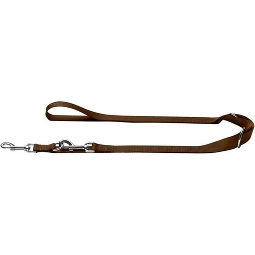 [13790_25040] Laisse réglable "London" - Marron (200 x 1 cm) - Hunter