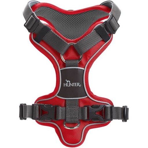 [13801_25062] Harnais "Divo" rouge (S/M) - Hunter