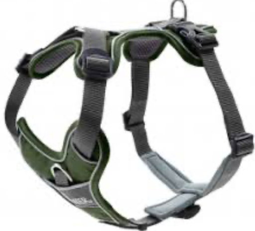 [13825_25104] Harnais "Divo" vert (S/M) - Hunter