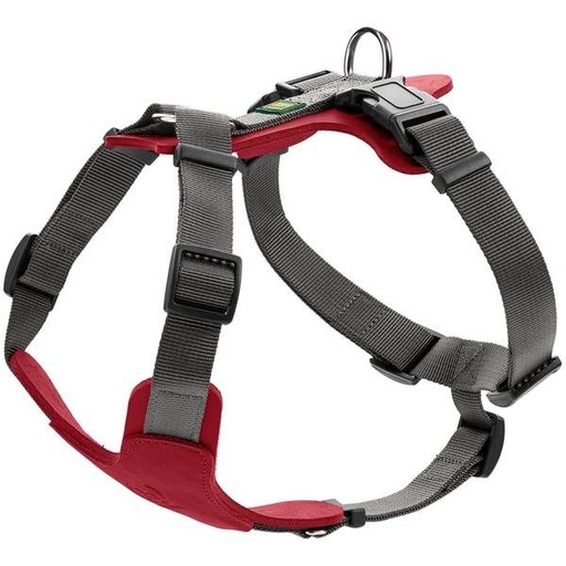 [13876_25183] Harnais "Aalborg Mixed" rouge (M) - Hunter