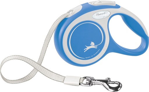[13902_25239] Laisse sangle "New Comfort" bleu foncé (XS) - Flexi